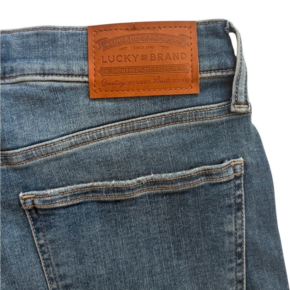 NWT Lucky Brand Bridgette High Rise Skinny Cropped Jeans with Stretch! 8! New! - Picture 8 of 9